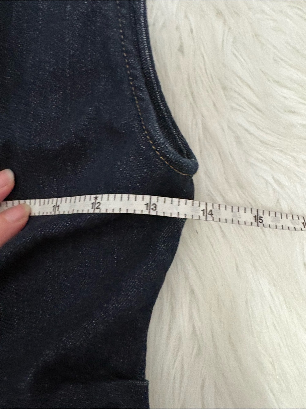 Zara Sleeveless Denim Modern Minimalist Mini Dress - Picture 5 of 6